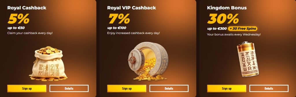 Mino Casino special promotions for all players